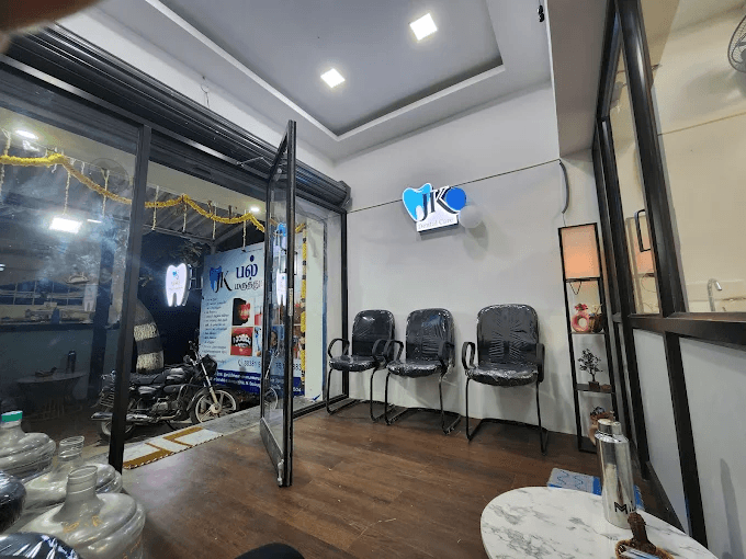 Treatment room at JK Dental Dental Clinic Salem Tamil Nadu